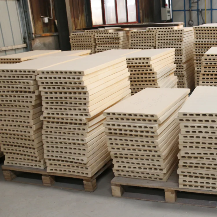 Kilns furnitures cordierite mullite support plate refractory kiln shelf