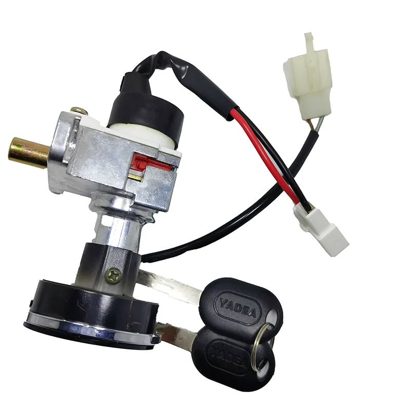 ユニバーサルイグニッションスイッチロックスイッチアセンブリ 2キー付き 車 トラック トレーラー用　並行輸入品 : NITAGO ユニバーサルイグニッションシリンダースイッチ