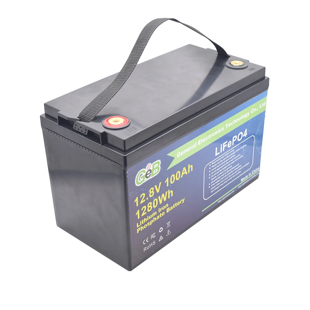 Geb Energy Lifepo4 Battery Ip65 12v 24v 100ah 200ah 300ah Lead-acid ...