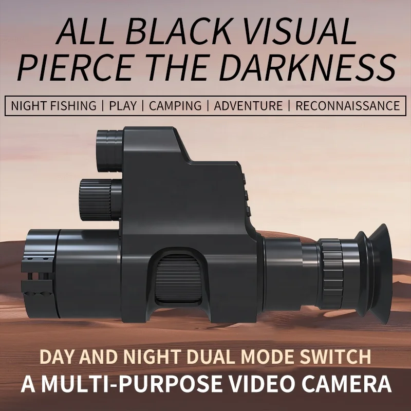 IR Night Vision with Display Outdoor Hunting Scope Infrared Night Vision for Hunting