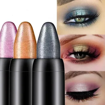 Wholesale Makeup Pencil Eye Shadow Pen Waterproof High Pigment Shimmer Eyes Touch Up Makeup Pen Natural Eyeshadow Stick