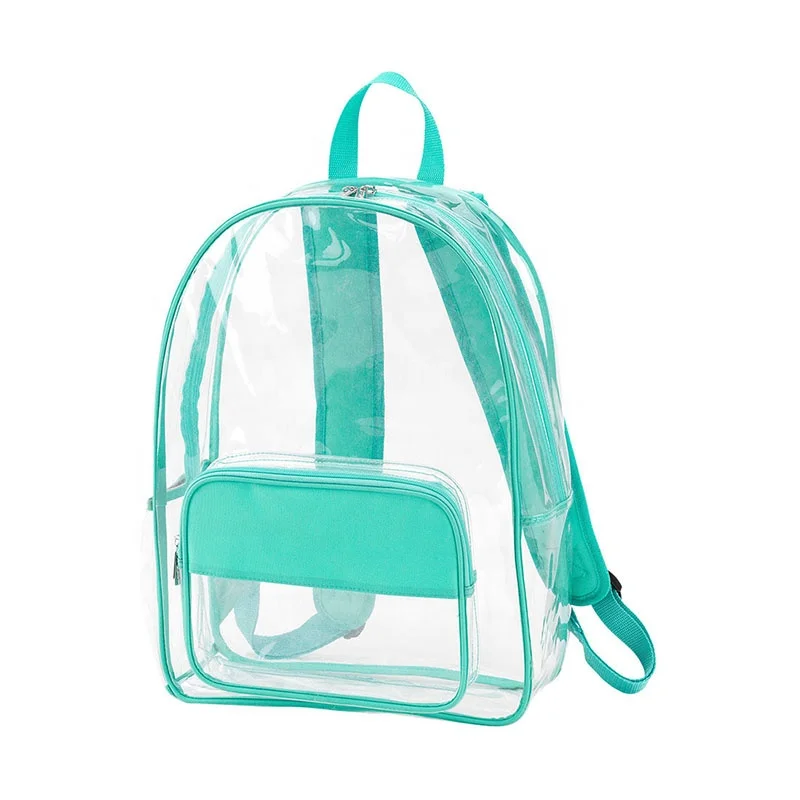 Pvc Clear Stadium School Backpacks 