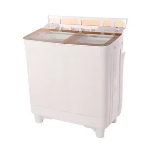 OEM Flip Glass Double Bucket Top Mounted Household Semi-automatic Washing Machine 17kg