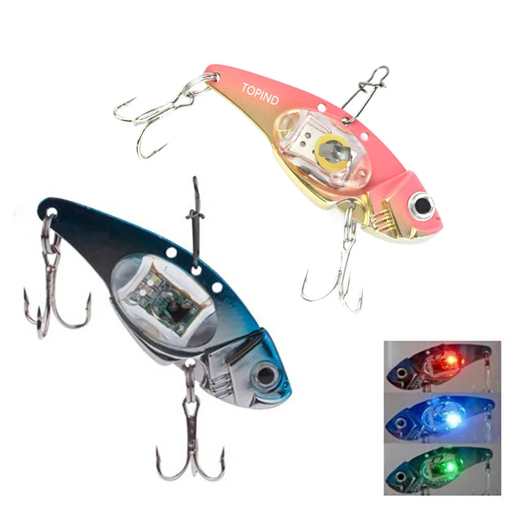 Leurre Lumineux De Pêche Verte - Forme Calmar - LED étanche Jusqu'à 300 M - Pour Eau Douce Et Eau Salée