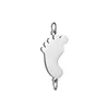 Silver Double Hole Pendant
