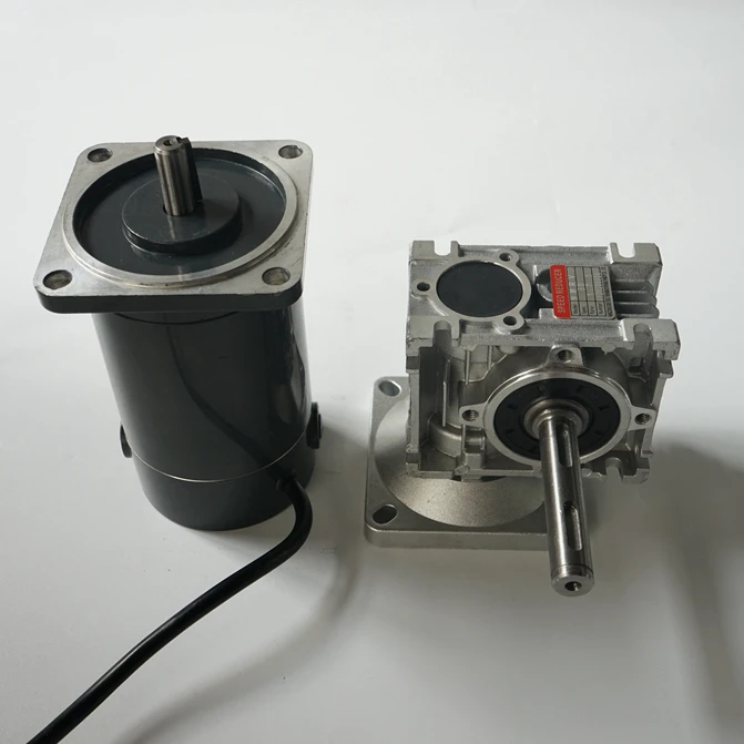 Motoriduttore 24v 200RPM - Motore A Vite Senza Fine Con Albero 8mm - 2