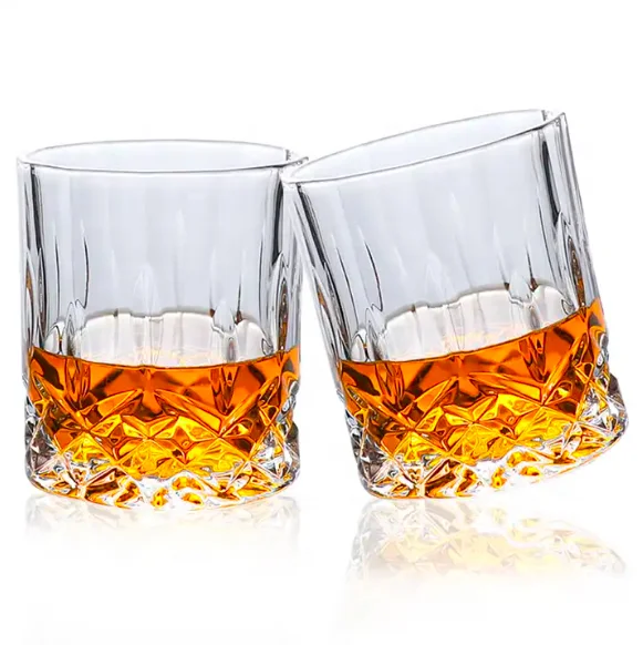300ml 10oz Liquor Drinking Cup Lead Free Drinking Whiskey Diamond ...