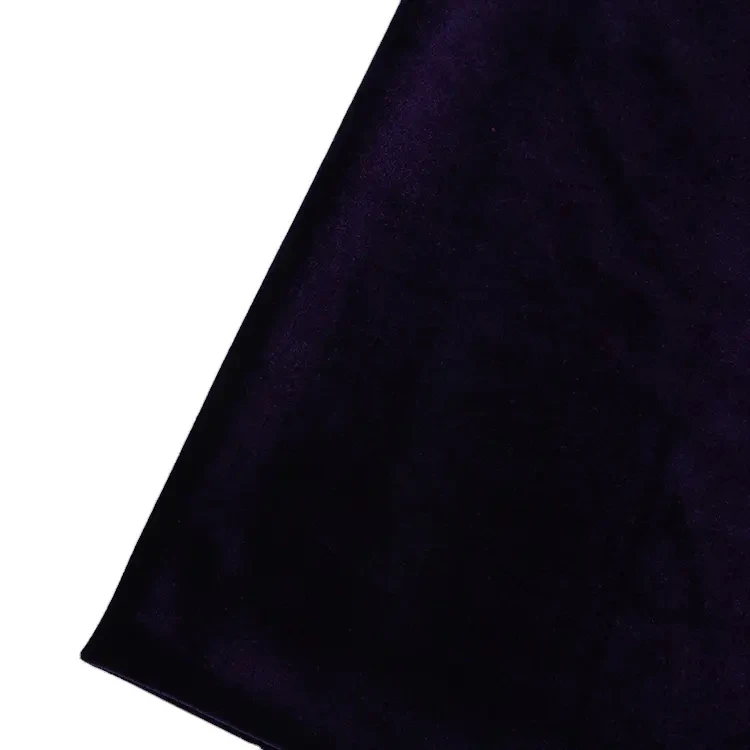 2025 Chinese Factory Polyester Silk Sense Velvet Fabric Spandex Stretch Korean Velvet for Garment Dress