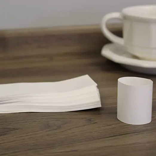 Disposable White Paper Napkin Bands,Restaurant Paper Napkin Rings Self Adhesive Buy Paper