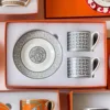 Mosaïque argentée-2 tasses et 2 soucoupes-230