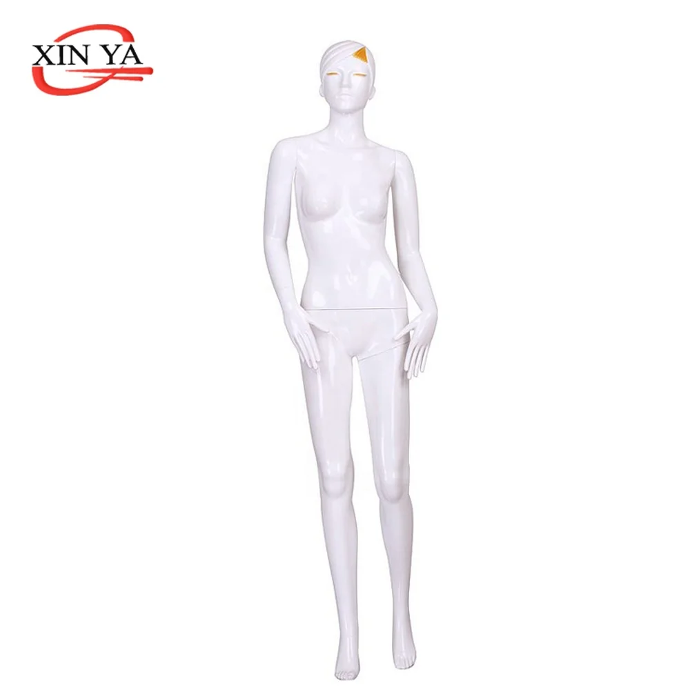 割引光沢のある白い女性のプラスチックマネキン (GWH334)| Alibaba.com