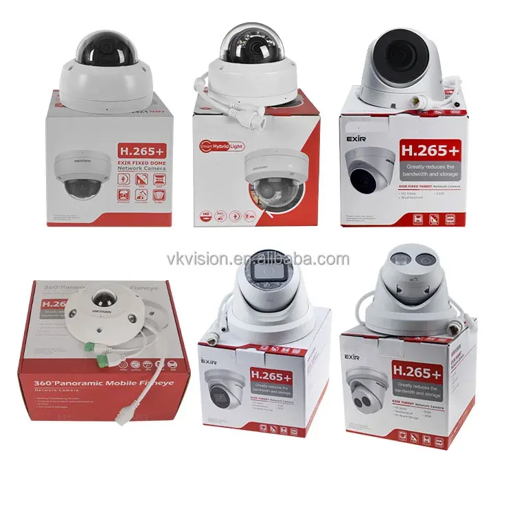 Hik Vision 4MP 5MP 8MP Sim Card Motion Detection Two Way Audio 4K Security CCTV Network Camera Poe Ip Camera