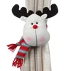 Christmas rubber band curtain buckle elk style
