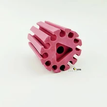 Al2O3 Ceramic Heater Bracket Ceramic Heater Holder Customized Dimension Ceramic Machining Parts