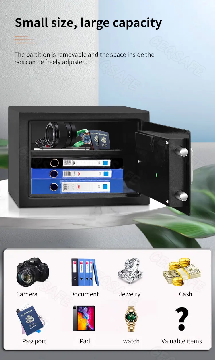 CEQSAFE Security Digital Mini Safe Password Electronic Home Safe Box Smart Safe Box supplier
