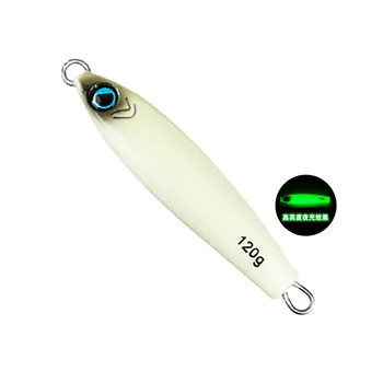 Cheery New Arrival Tungsten Alloy Jig Bait 250g 350g 400g Luminous Saltwater TG Tungsten Metal for Sea Fishing Heavy Duty Marlin – Metal Jig – view 2
