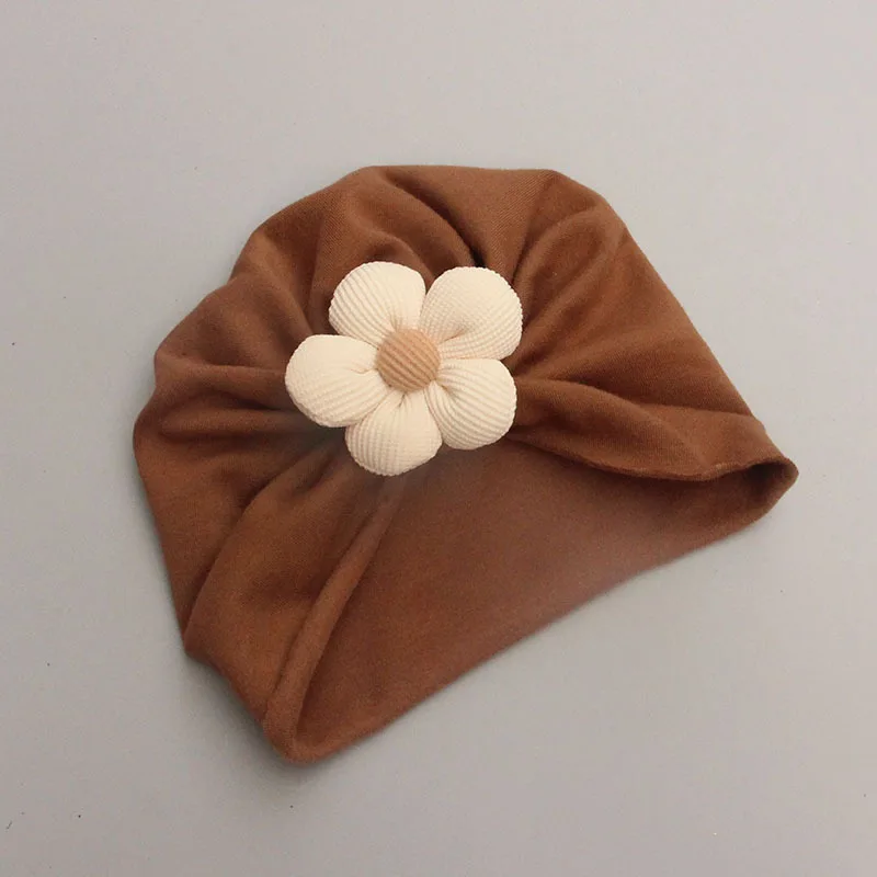Cute Flower Combination 012 Months Autumn Newborn Infant Hats Newborn