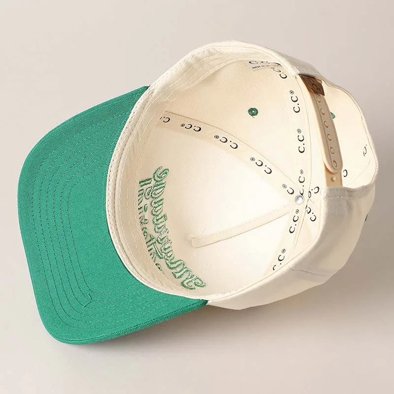 Custom Embroidered 5 Panel Hat 2 Tone Color Baseball Dad Snapback ...