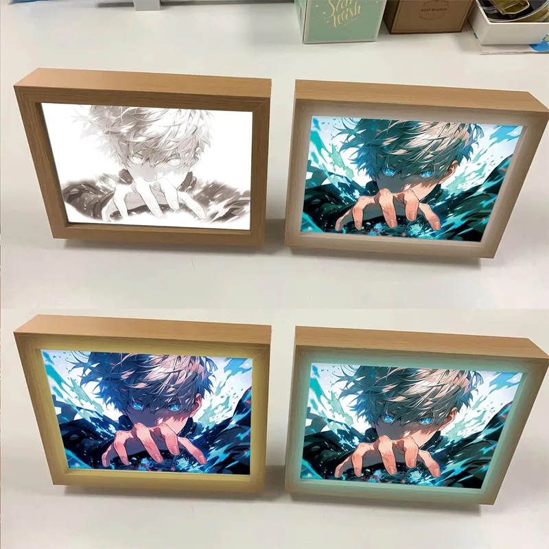 Customizable LED Backlit Anime Photo Frame - Hotsale Night Lamp