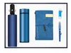 Notebook+umbrella+vaccum cup+pen+usb-Blue