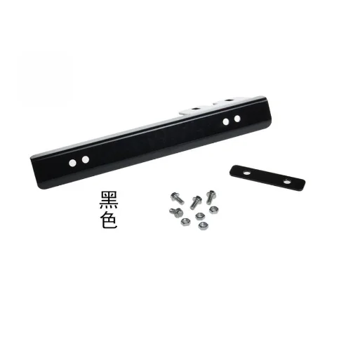 JDM автомобильная универсальная рамка из алюминиевого сплава для номерного знака L-образная рамка для европейского номерного знака