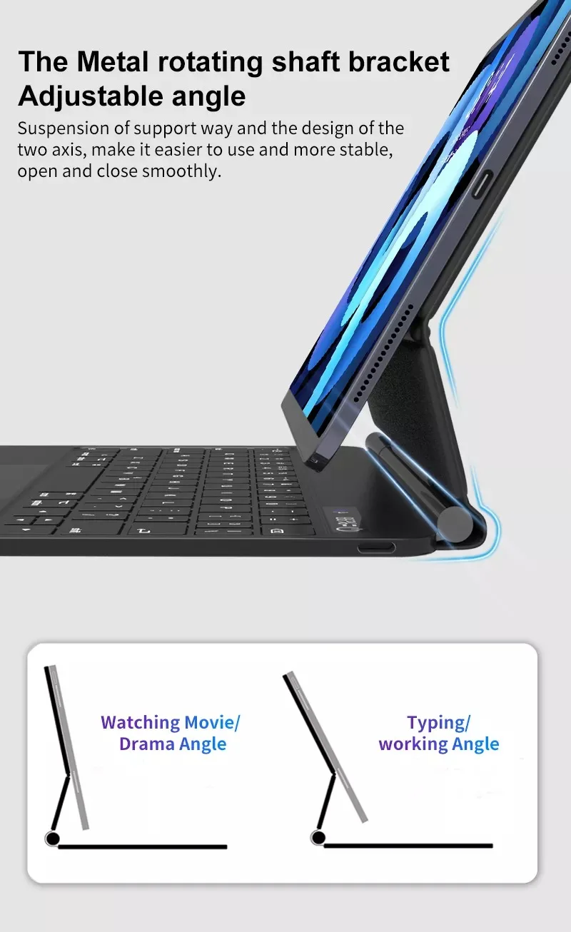 Custom Original Wireless Bluetooth Keyboard Ipad Pro 12.9
