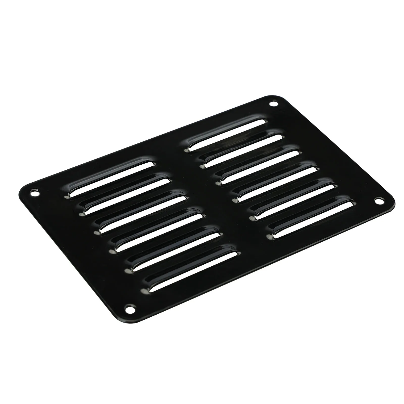 150 X 100 Mm Black Air Vent Cover Aluminum Alloy Air Return Grill With