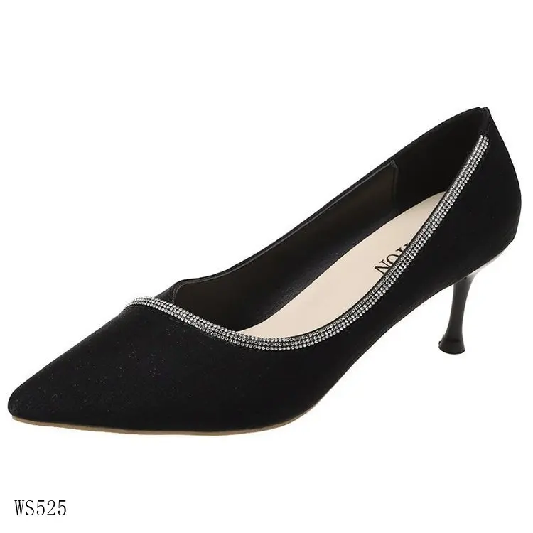 Tacones Altos Puntiagudos De Punta Fina Para Mujer-Gris | Linio Colombia -  GE063FA1KMSKYLCO