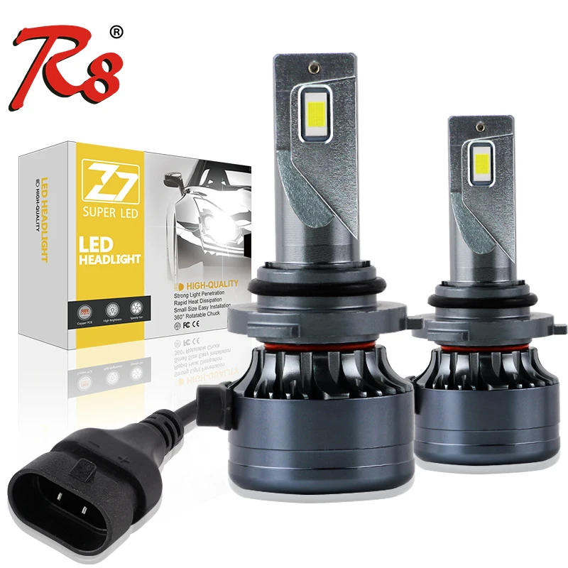High Bright Super Canbus Z7 LED Headlight H1 H7 H8 H4 H11 9005 9006 9012 35W  5000LM 6000K No OBD Error