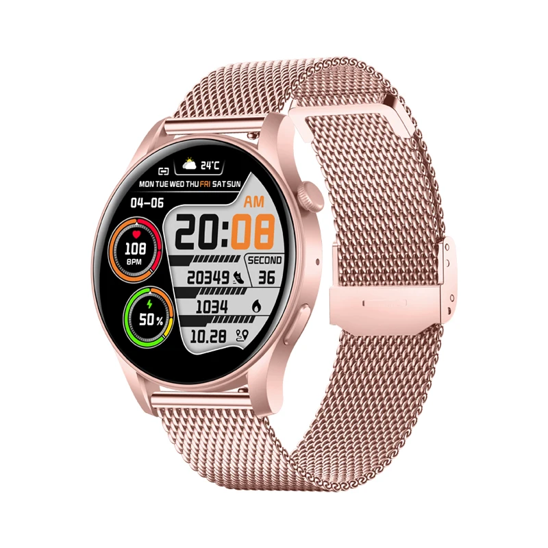 2024 Smart Watch KM58 with Voice Assistant Fitness Tracking