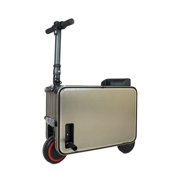 Smart 20-Inch Large-Capacity Carry-On Suitcase with Modern Style Spinner Caster Direct Boarding-No Need to Check in