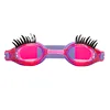 Pink eyelashes