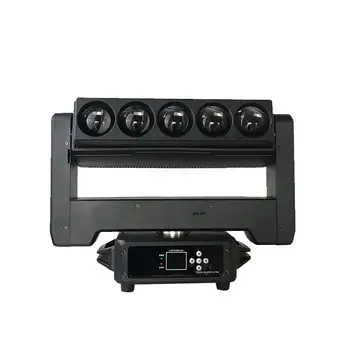 2023 Bar Zoom Strobe  6X40w Double Sided Track Mount RGBW Eight-eyed Spider lamp Bar and nightclub