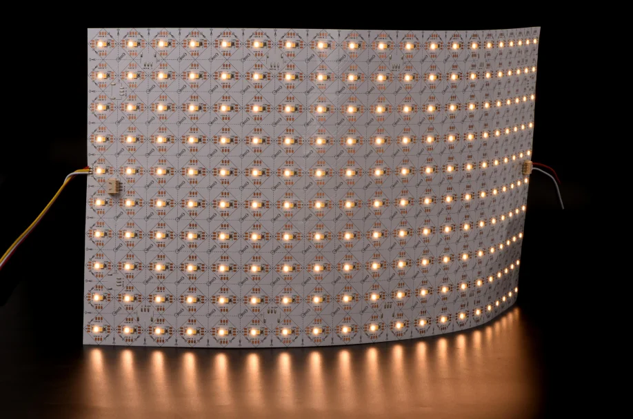 Flex LED Sheet Back Light White Tunable RGB RGBW Led Strip Light LED Sheet Lights 24V Flexible LED Sheets