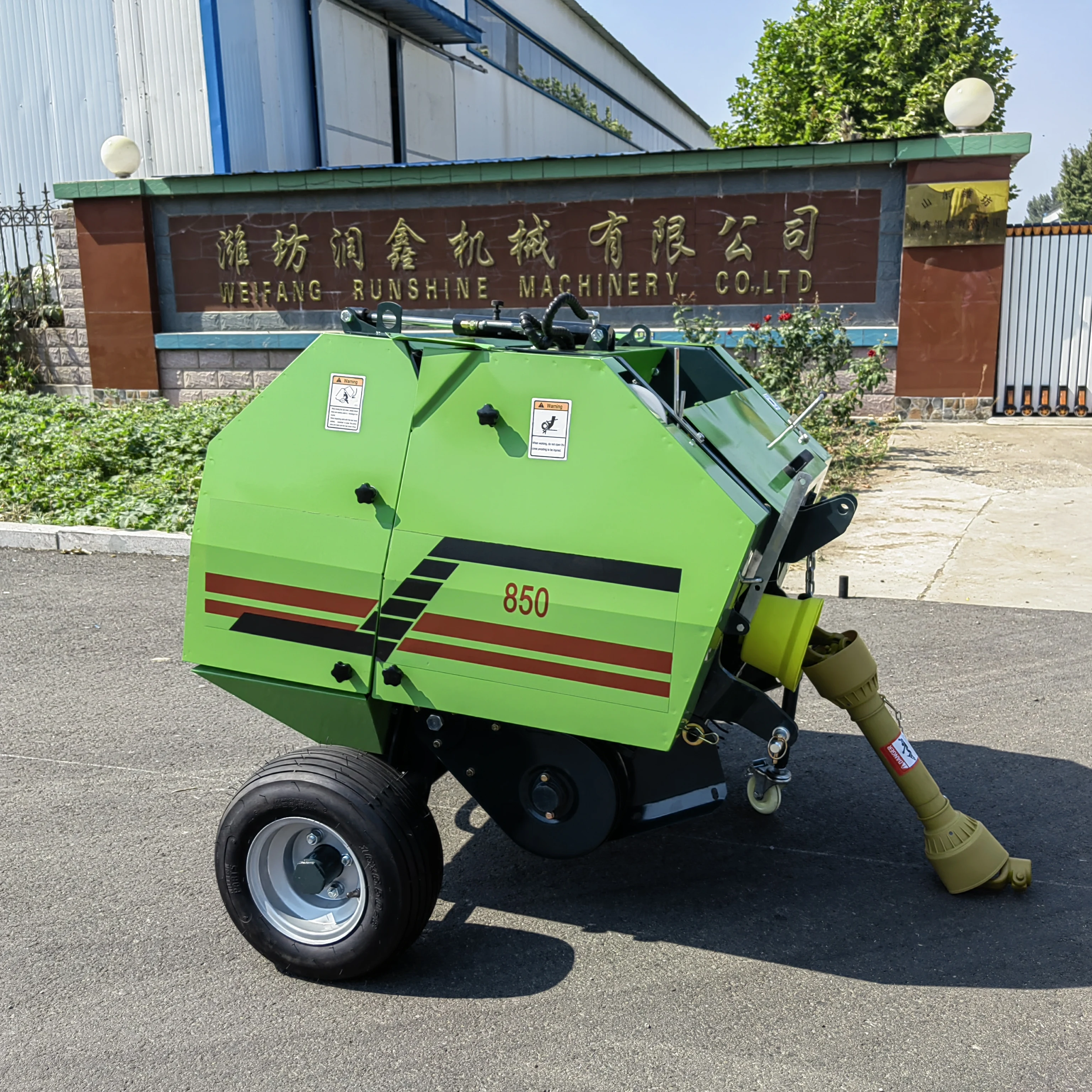 High Efficiency Twine Type Hay Baler Machine for Sale