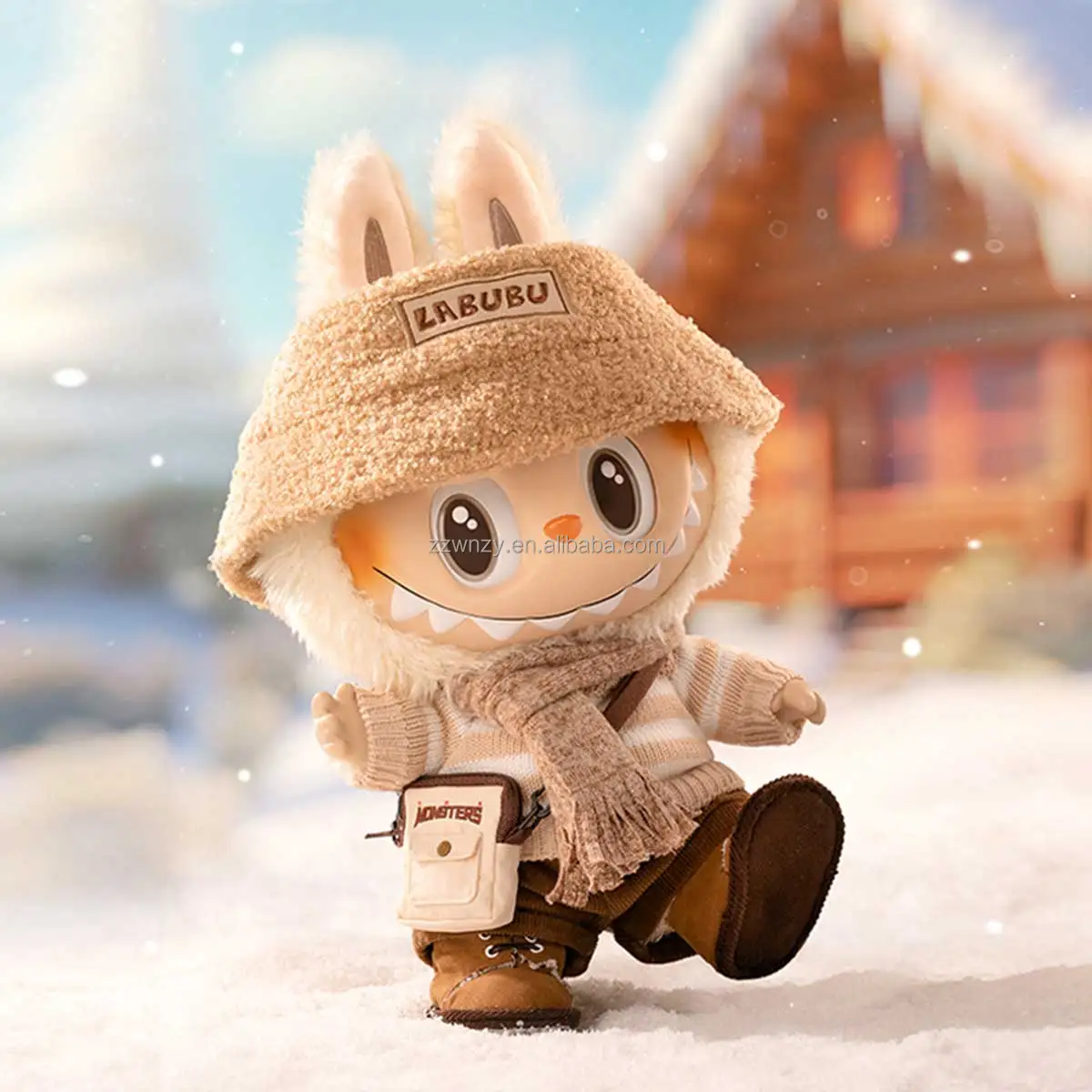 POPMART Labubu ぬいぐるみ DRESS BE LATT THE MONSTERS - DRESS BE LATTE Vinyl Plush Doll | Designer