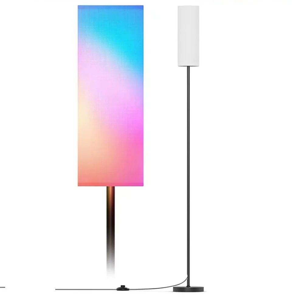 product intelligent app sensor voice full color remote control plug in atmosphere indoor magic color floor lamp-37