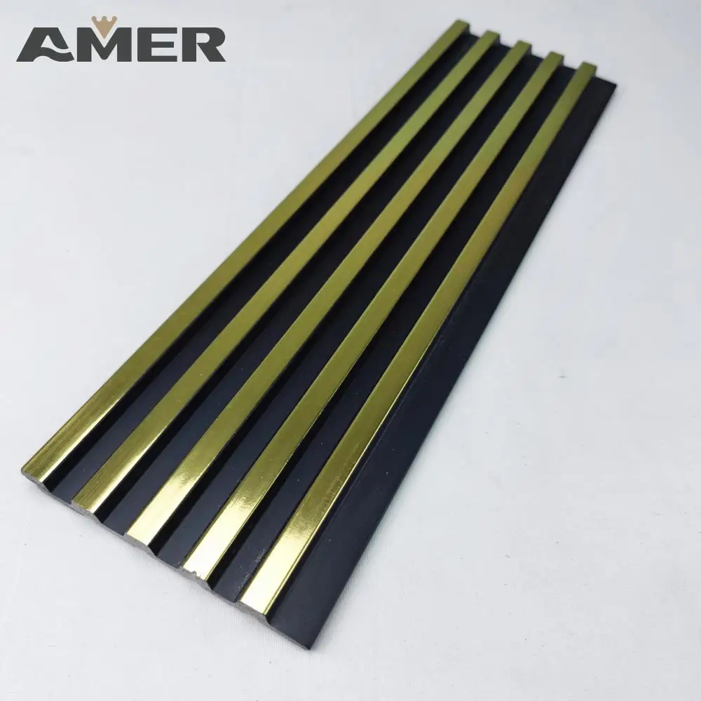 Rongke Factory Price OEM Designer Prefab Louvers Cheap 4x8 Waterproof Foam Greenway Vinyl Wall Paneling Panels