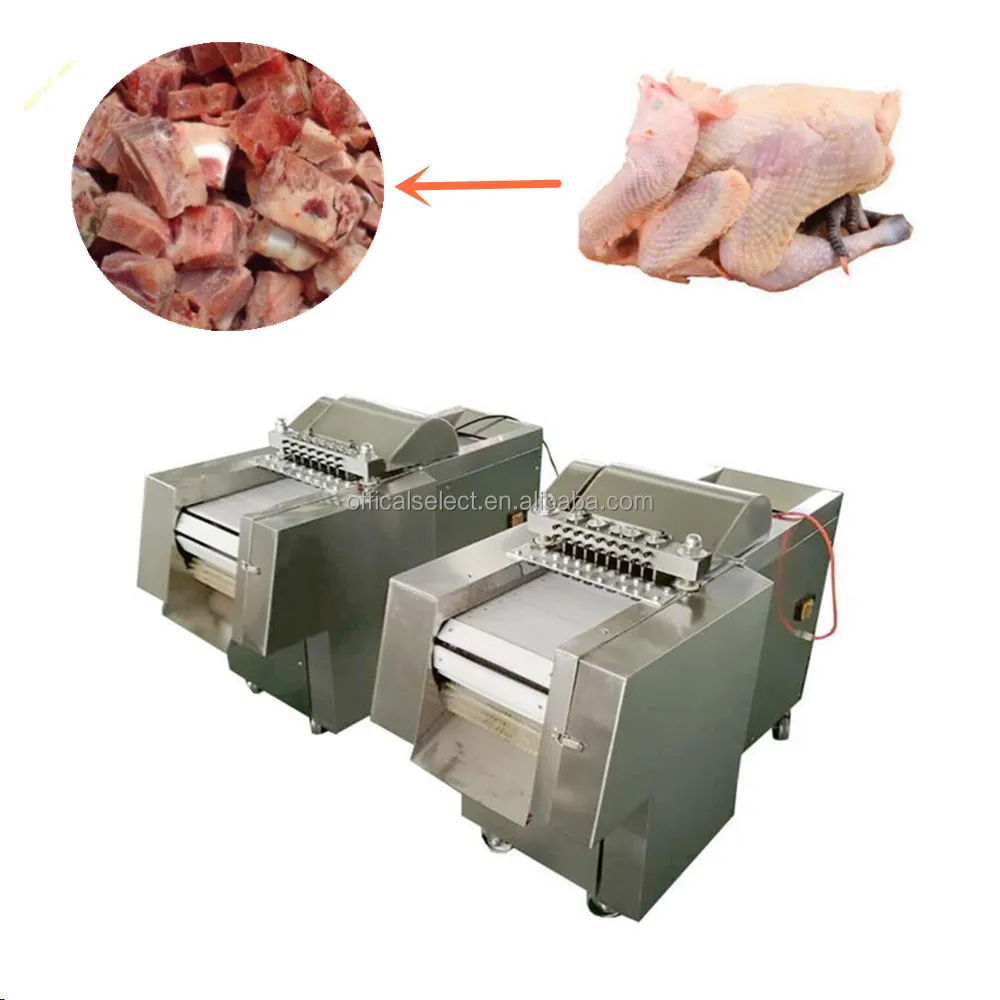 Industrial Frozen Chicken Cut Machine Frozen Pork Cube Cutter - Buy ...