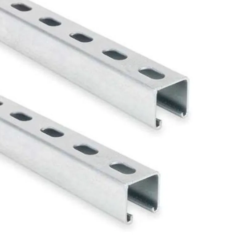 Custom 40x40 Punched U Channel L C Channel Strut Aluminium Steel Channels Unistrut C Channel