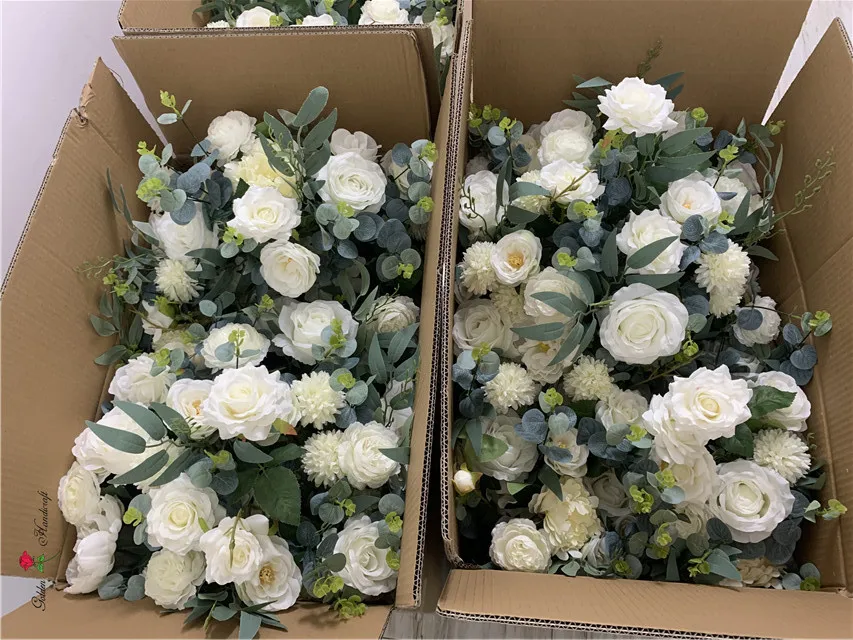 Qslh Ti225 Flower Ball Wedding Centerpieces Artificial Flower Balls