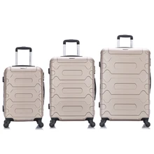 Manufactory 2024 New Wholesale High-quality  WH507 Travel Cases ABS Hard 360 Degree Trolley Case Set Luggage Set Suitcase Set