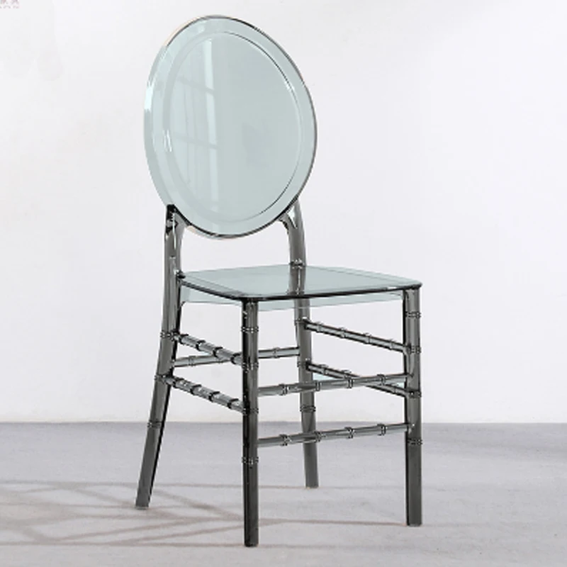 Acrylic Wedding Chair with Cushion Plastic Chair for Event wedding and event chairs