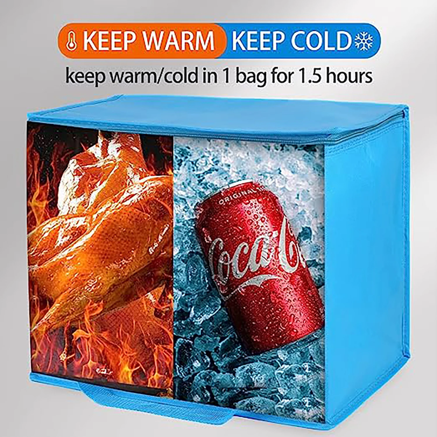 Factory Custom Color Logo Large Capacity Outdoor Camping Aluminum Tote Thermal Insulate Picnic Reusable Lunch Box Ice Cooler Bag