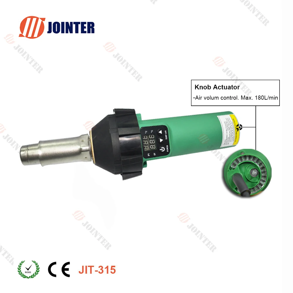 Jointer PVC Vinyl Heat Gun Hot Air Welder Plastic Welding Gun