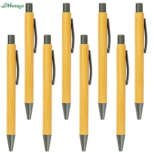 Cheap Promotional Bamboo Pens Eco Friendly Natural Wood Bamboo Pens With Logo