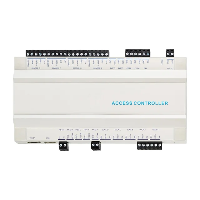 Wiegand and RS485 NEW CLOUD BASED CONTROLLER Network Remotely Controlled Access Control Panel Board with smart phone app