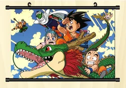 30 * 45CMタペストリー壁掛け巻物漫画アート美的アニメドラゴンボールz
