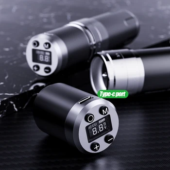 Dragonhawk Fold 3 Wireless Adjustable Stroke Tattoo Pen - Rotary