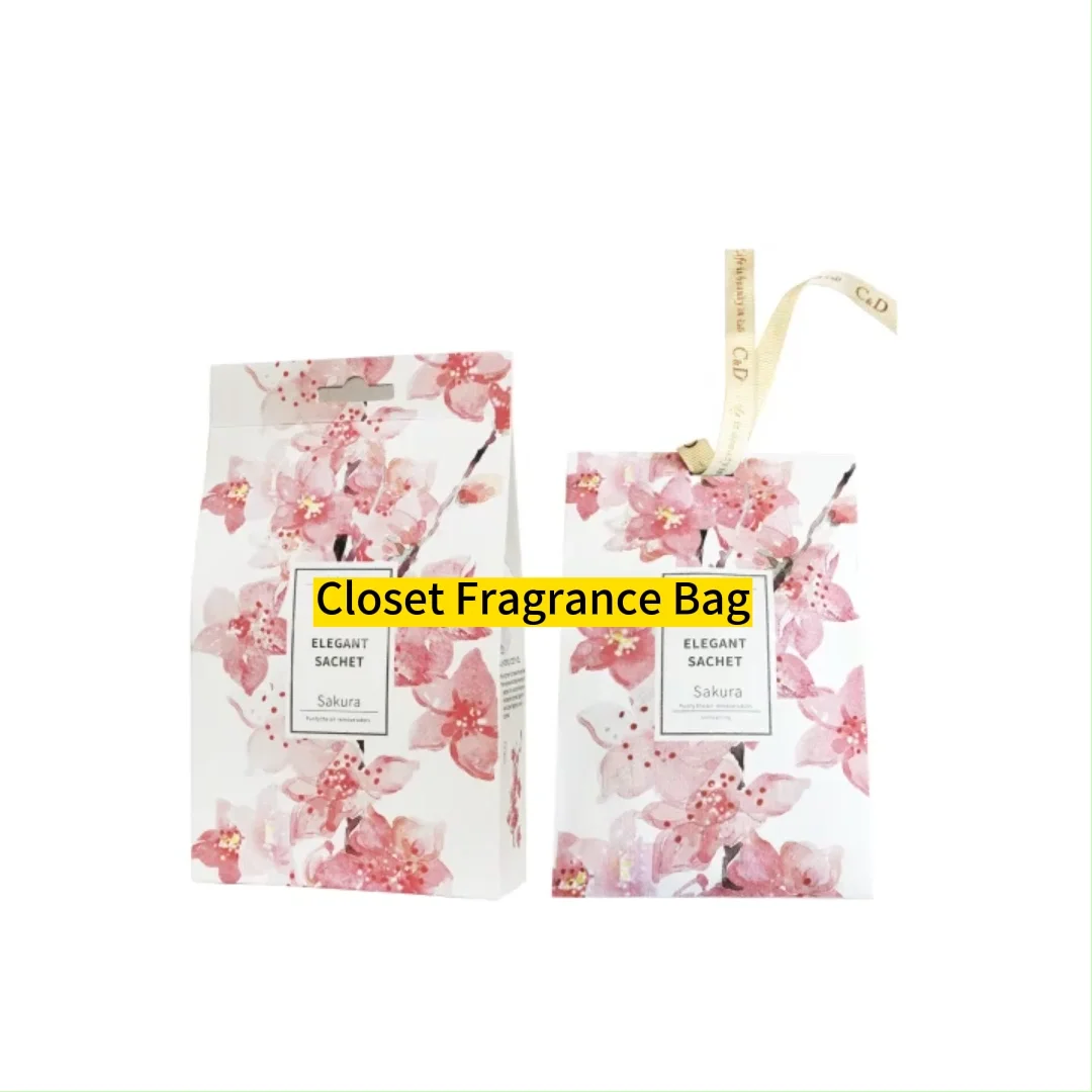Deodorizing Floral Series Wardrobe Scented Drawer Sachets Fragrance Bag